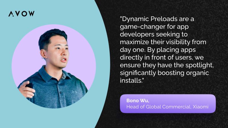 AVOW's OEM partner XIaomi and Dynamic Preloads