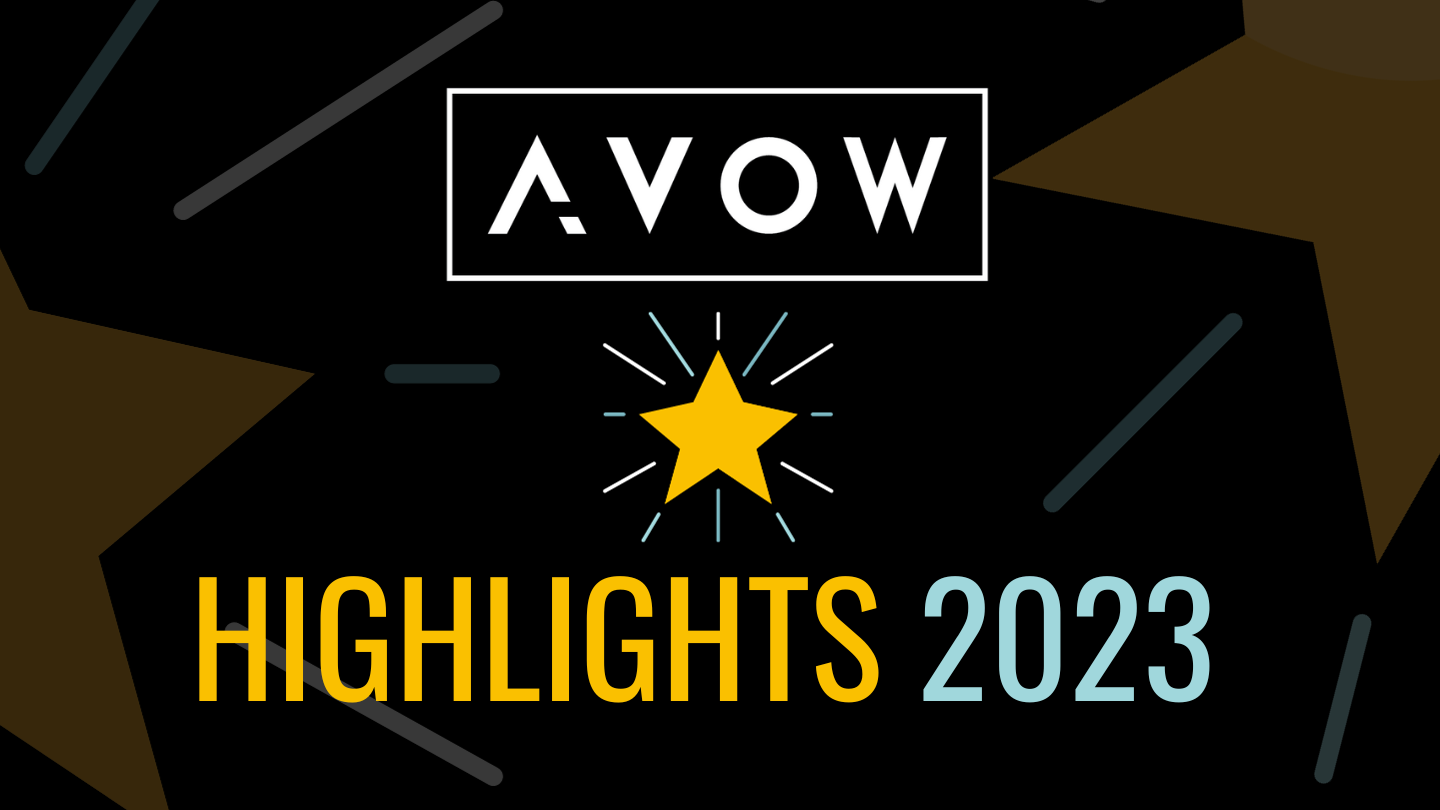 AVOW Highlights 2023 - The Year in Numbers - A Year in Review
