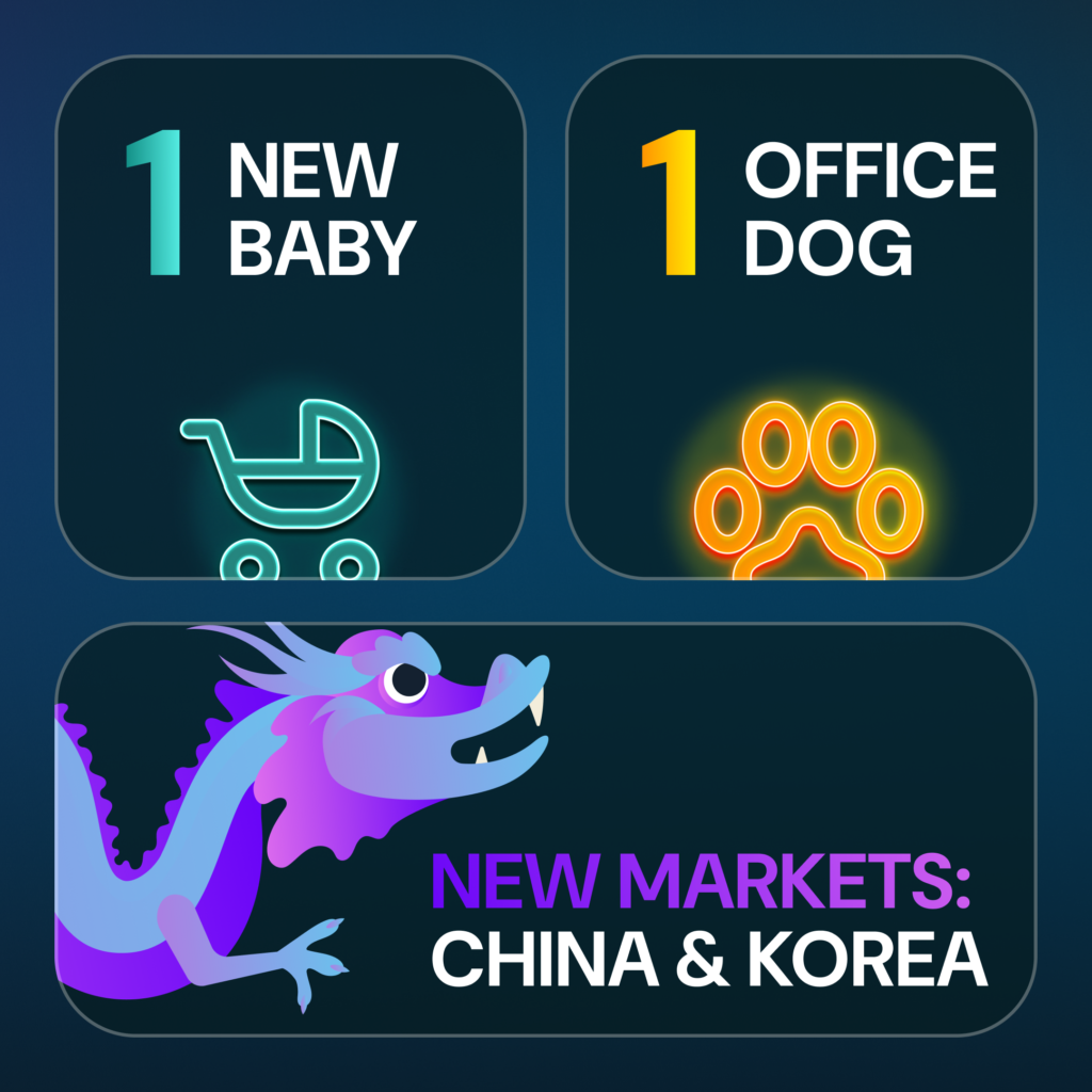 AVOW 2024 Highlights - 1 new office dog, 1 new baby, expanded into china and korea