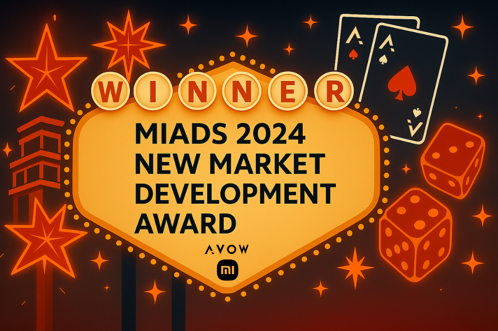 AVOW, Xiaomi MiAds partner, wins 2025 New Market Development Award at MAU Vegas